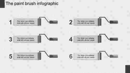 infographic template powerpoint-The paint brush infographic-gray-6